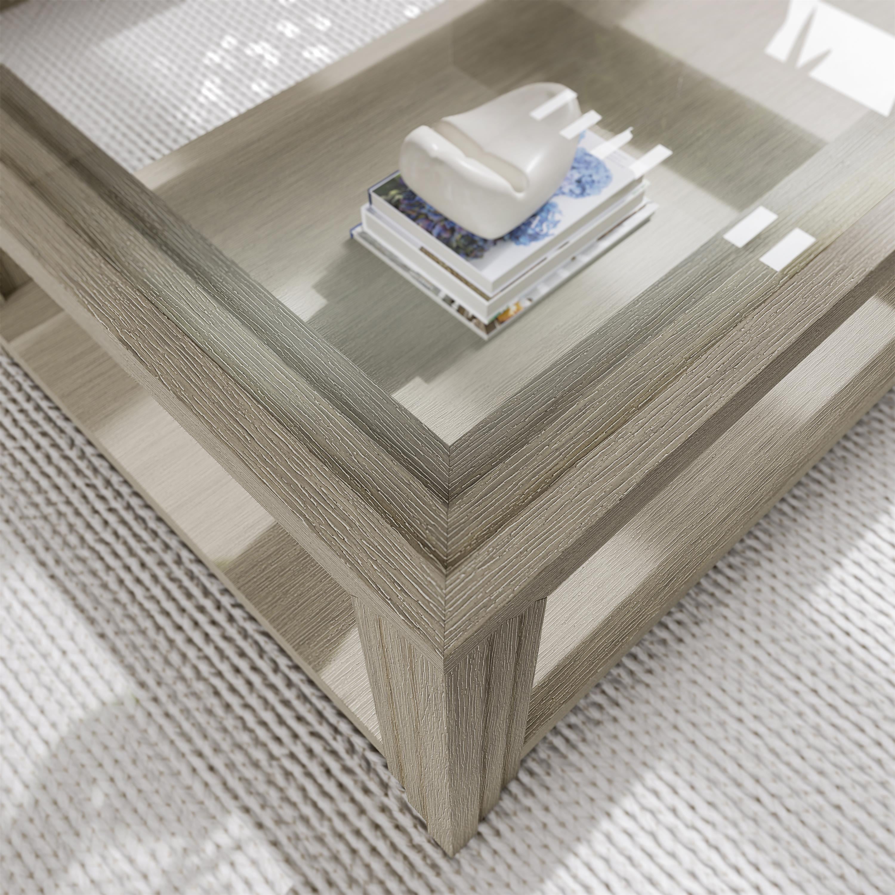 Rectangle Glass Cocktail Table