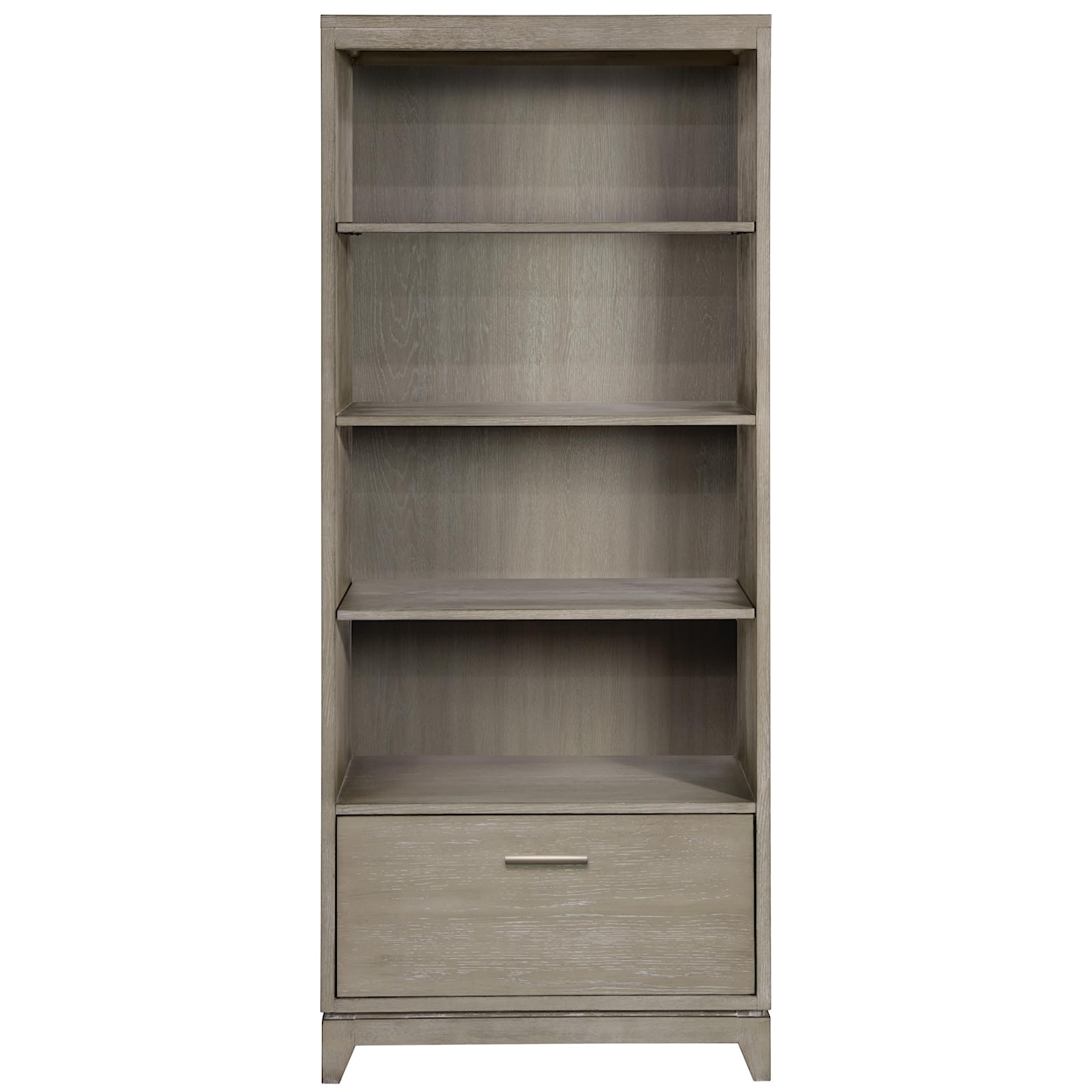 Riverside Furniture Rafferty Pavestone Drawer Bookcase