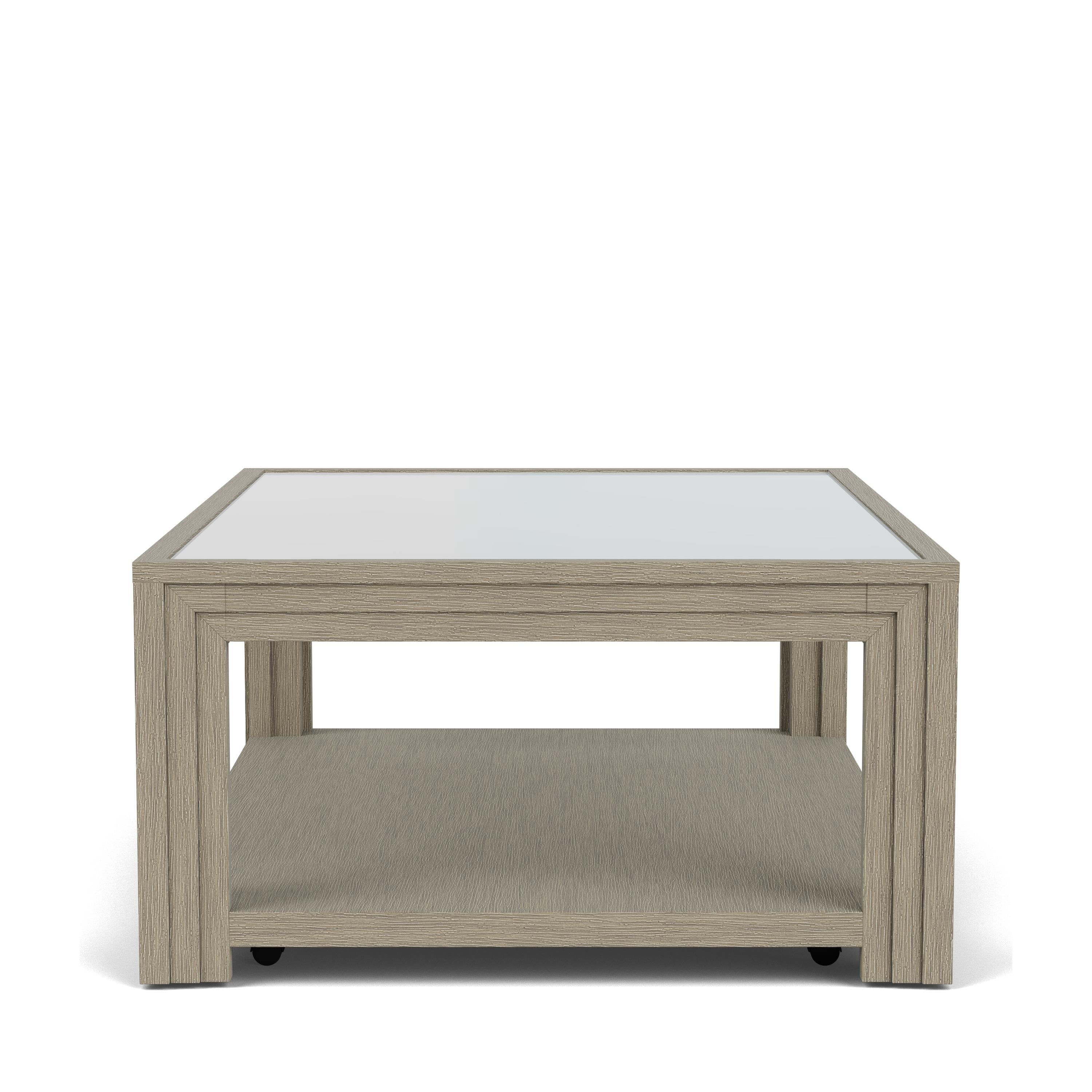Rectangle Glass Cocktail Table