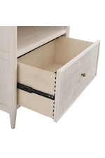 Riverside Furniture Maren Coastal Bookcase with Adjustable Shelving