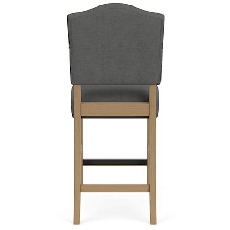 Upholstered Counter-Height Stool