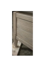 Riverside Furniture Amelia Coastal Style 3-Drawer Nightstand with USB Port
