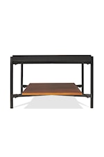Riverside Furniture Lennox Contemporary Coffee Table With Glass top 