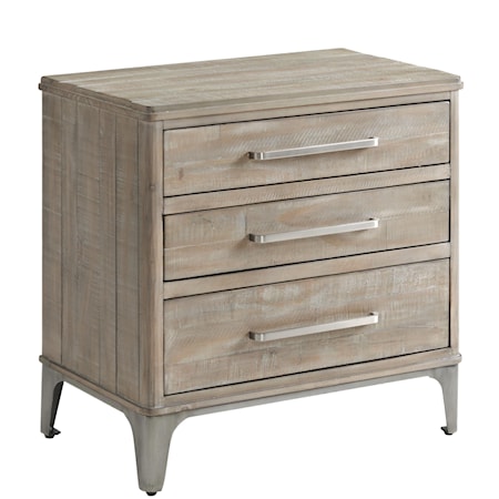 3-Drawer Nightstand