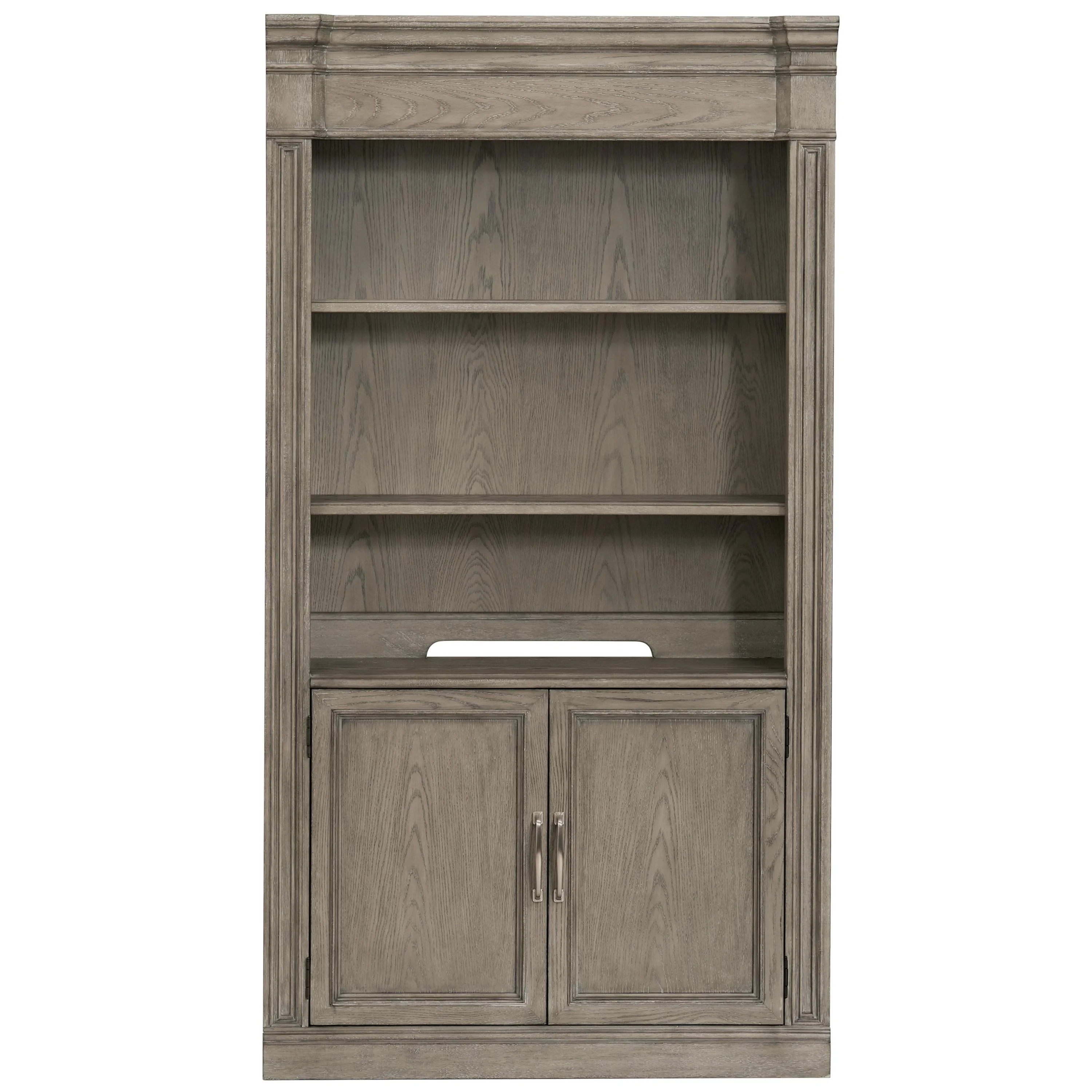 Riverside Furniture Wimberley 32737 Transitional Bunching Bookcase With 