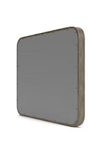 Riverside Furniture SARIEL Contemporary Mirror with Rounded Corners