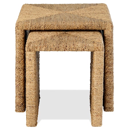 Woven Nesting Table