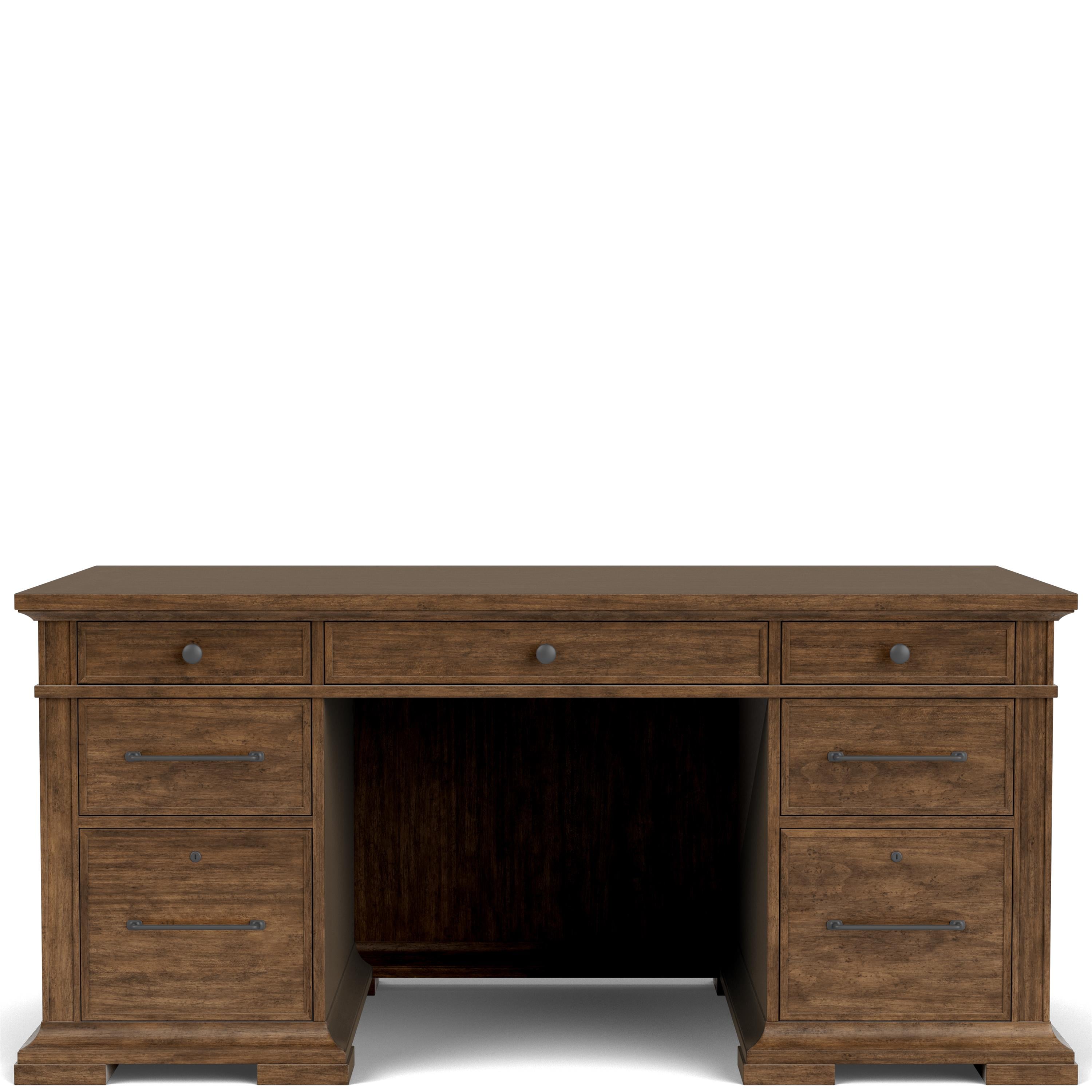 Riverside Furniture Dillon 96530 Transitional Executive Desk with