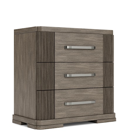 3-Drawer Nightstand