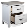 Riverside Furniture Cora 2-Drawer Nightstand