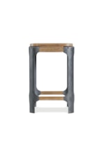 Riverside Furniture Zenith Industrial Chairside Table