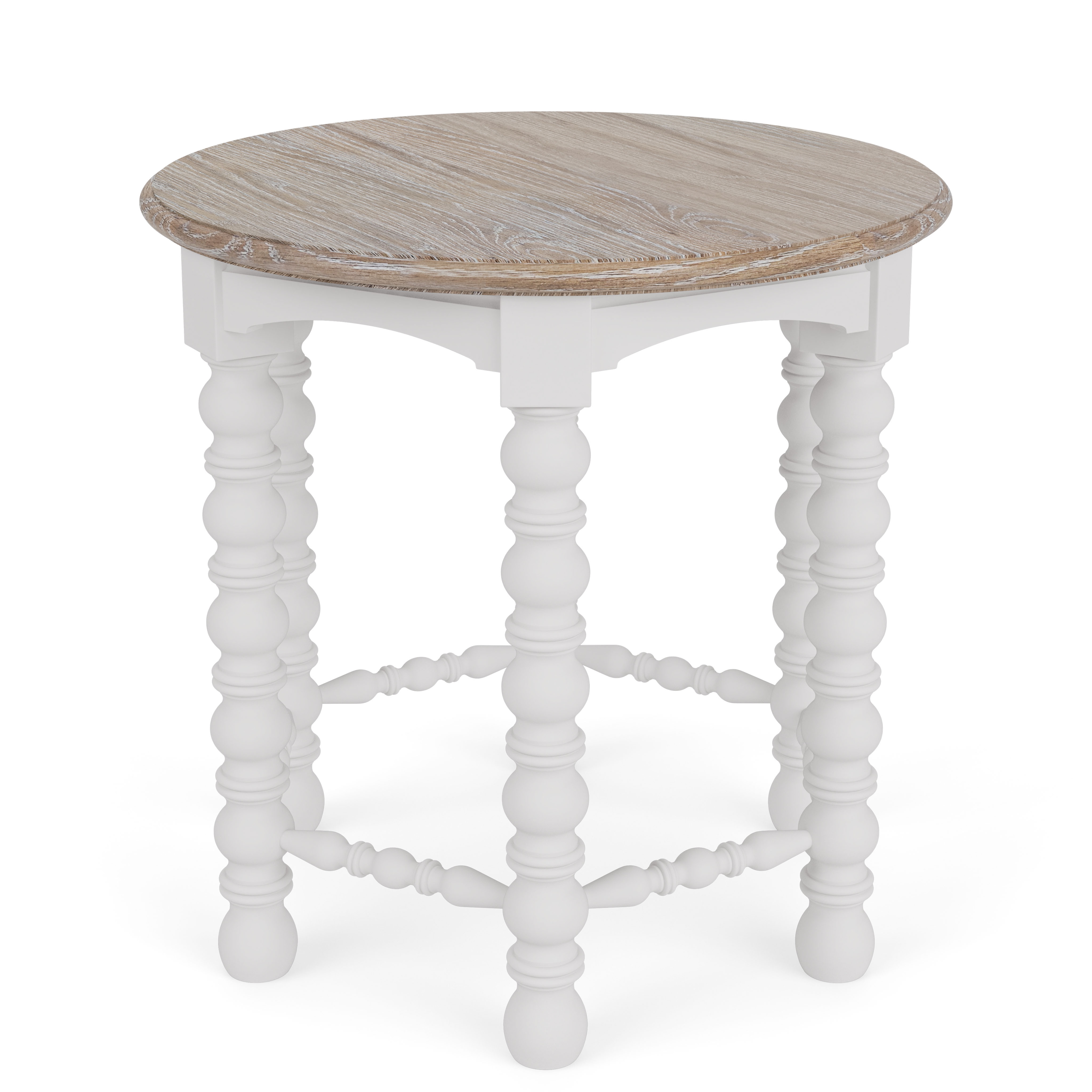 Riverside Furniture Rosalie 000001291443 Cottage Round Spindle End ...