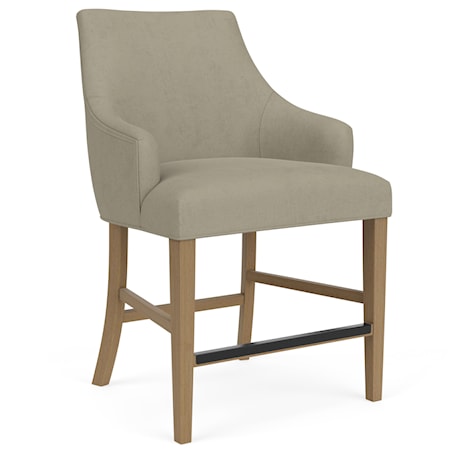 Upholstered Counter-Height Chair