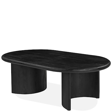 Oval Cocktail Table