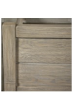 Riverside Furniture Amelia Coastal Style 3-Drawer Nightstand with USB Port