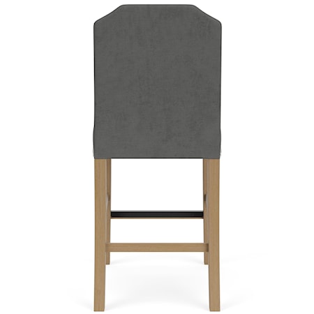 Upholstered Counter-Height Stool