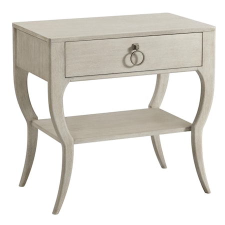 1-Drawer Accent Nightstand