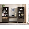 Riverside Furniture Rafferty Umber Drawer Bookcase