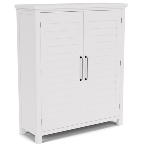 Cottage Armoire with Adjustable Shelves