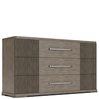 Contemporary 9-Drawer Dresser with Felt-Lined Drawers