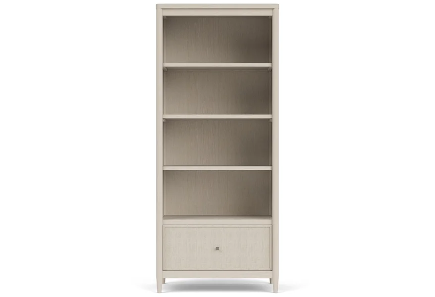 Maren Drawer Bookcase by Riverside Furniture at Sheely's Furniture & Appliance