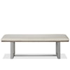 Riverside Furniture Intrigue Upholstery Dining Bench