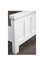 Riverside Furniture Cora Cottage-Style Entertainment Console with Adjustable Shelf