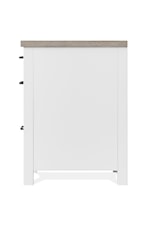 Riverside Furniture Finn Coastal Style File Cabinet