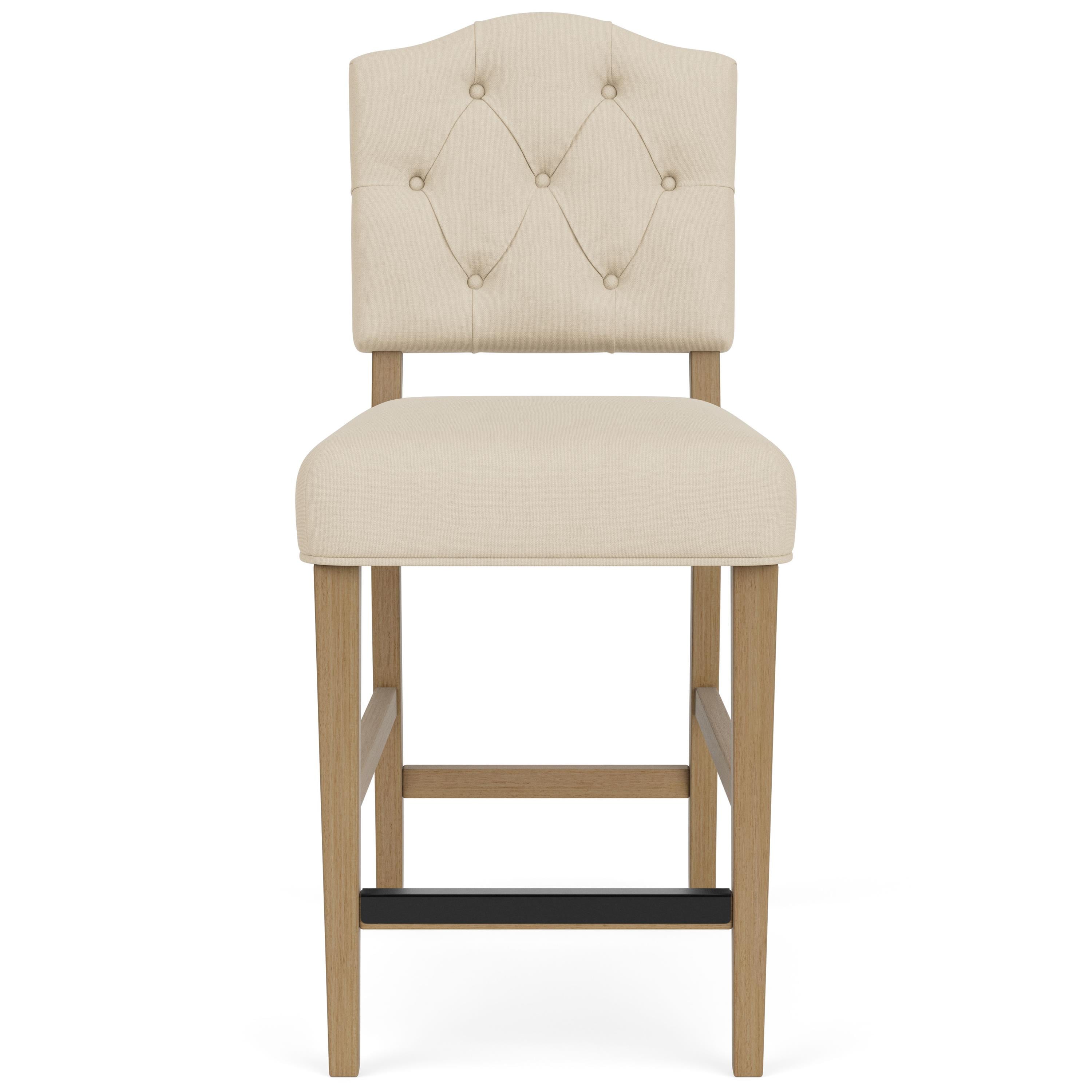 Upholstered Counter-Height Stool