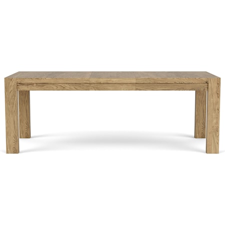 Transitional Rectangular Dining Table with 18" Leaf