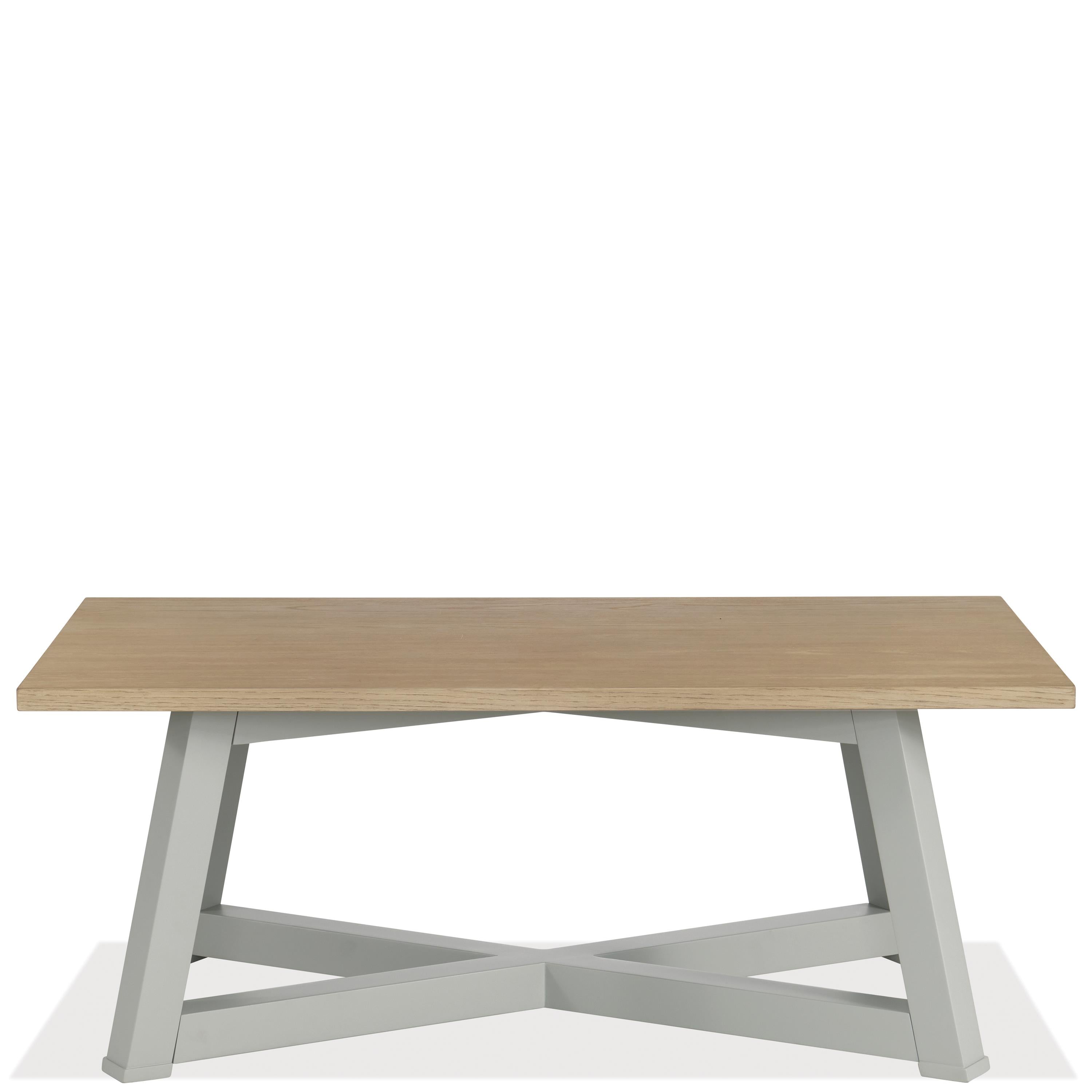 Riverside Furniture Beaufort 11302 Modern Farmhouse Large Cocktail