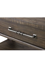 Riverside Furniture Bradford Rustic Traditional 9-Drawer Dresser with Felt-Lined Drawers
