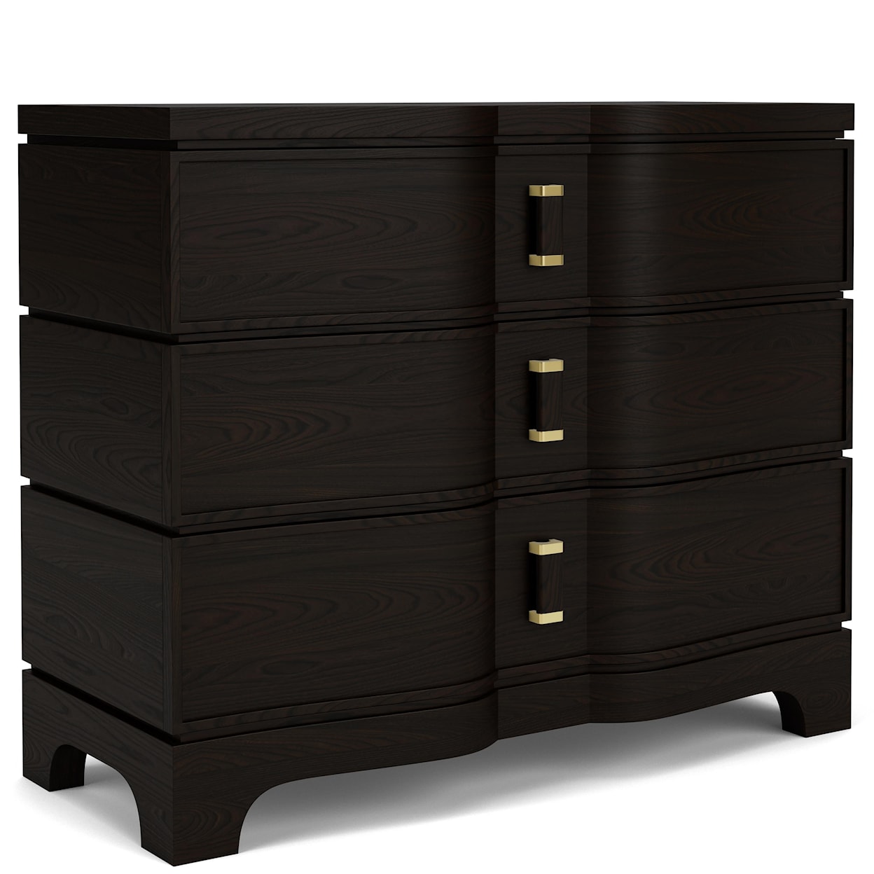 Riverside Furniture Lydia 3-Drawer Bachelors Chest