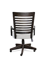 Riverside Furniture Fresh Perspectives Contemporary Upholstered Desk Chair with Adjustable Seat