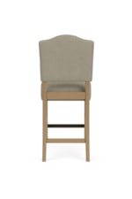 Riverside Furniture Mix-N-Match Chairs Contemporary Upholstered Counter-Height Stool with Slope Arms