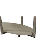 Riverside Furniture Bardot Contemporary Caster Cocktail Table