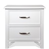 Riverside Furniture Talford Cotton 2-Drawer Nightstand