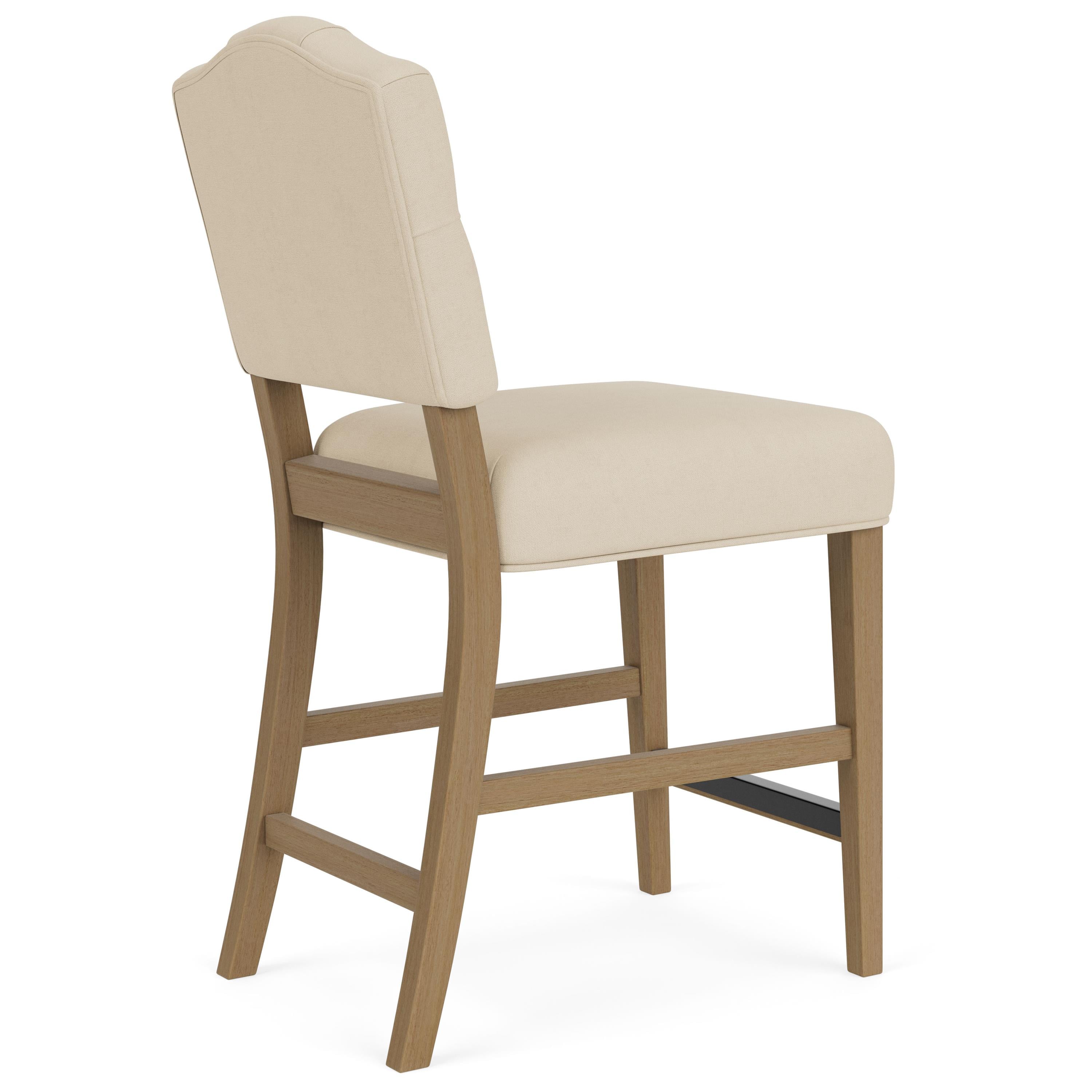 Upholstered Counter-Height Stool