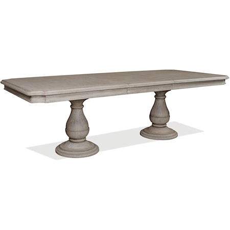 Double Pedestal Table Top