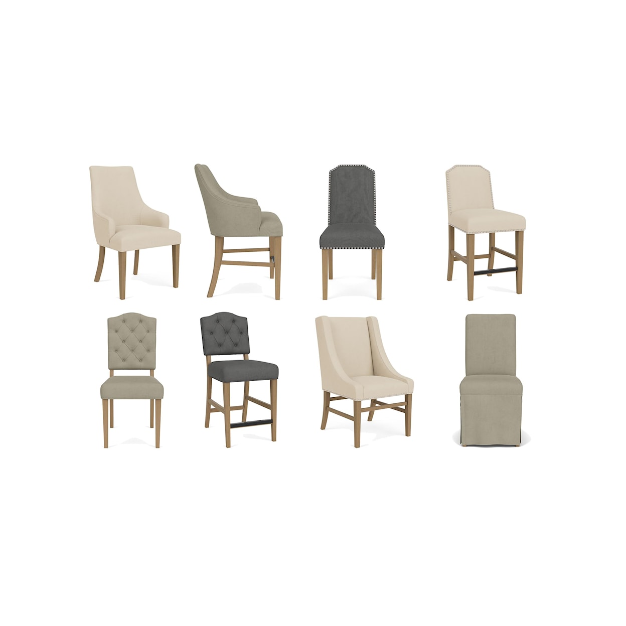 Riverside Furniture Mix-N-Match Chairs Upholstered Counter-Height Stool