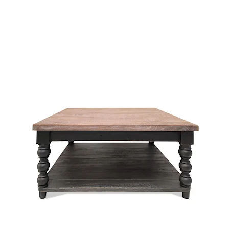 Traditional Square Coffee Table