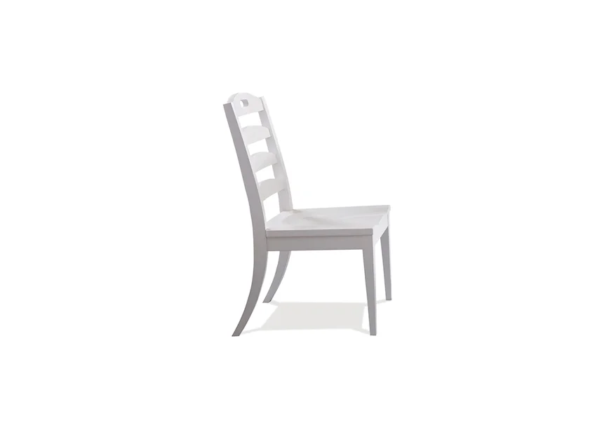 Cora Ladderback Side Chair 2in by Riverside Furniture at Zak's Home