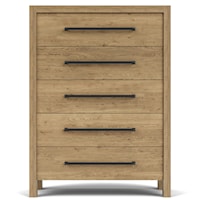 Contemporary 5-Drawer Chest