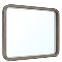 Contemporary Mirror with Rounded Corners