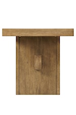 Riverside Furniture Bozeman Rustic Contemporary Single-Drawer Nightstand