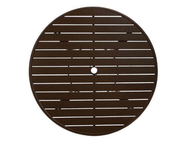 48" Round Slat Top Dining Table