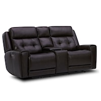 BAJA BROWN PWR LOVESEAT