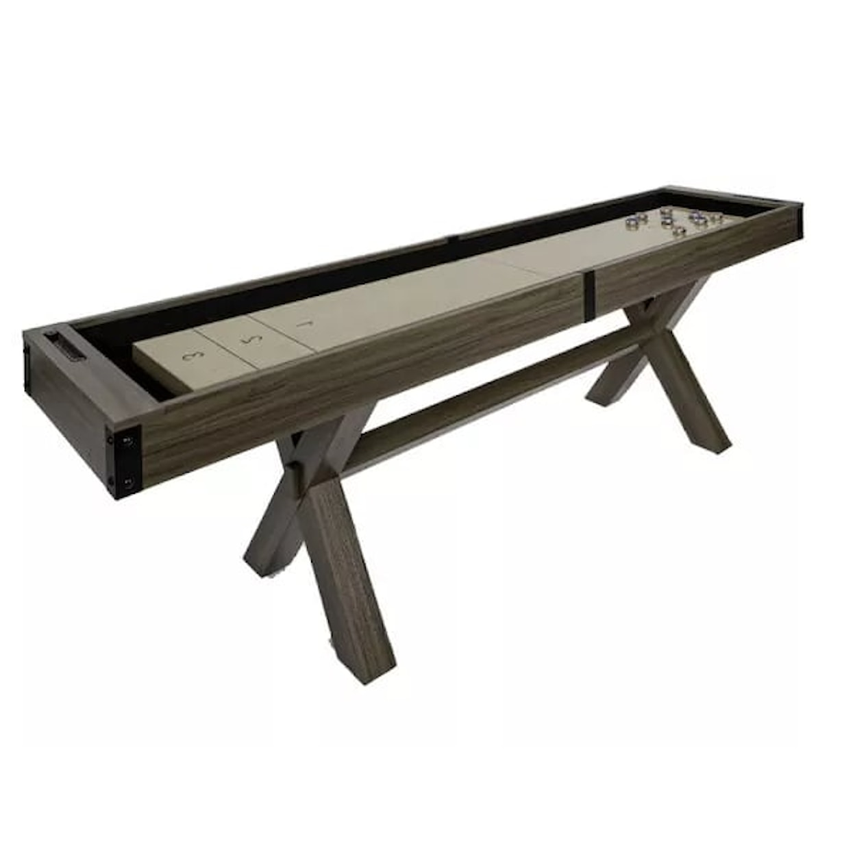 Presidential Billiards Presidential Billiards Breckenridge Shuffleboard Table