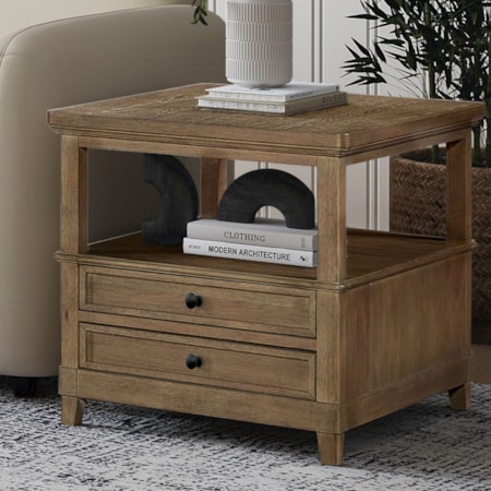 2-Drawer End Table