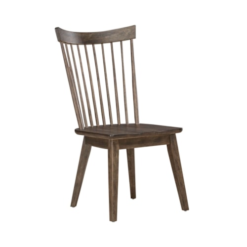 Rustic Spindle Back Side Chair